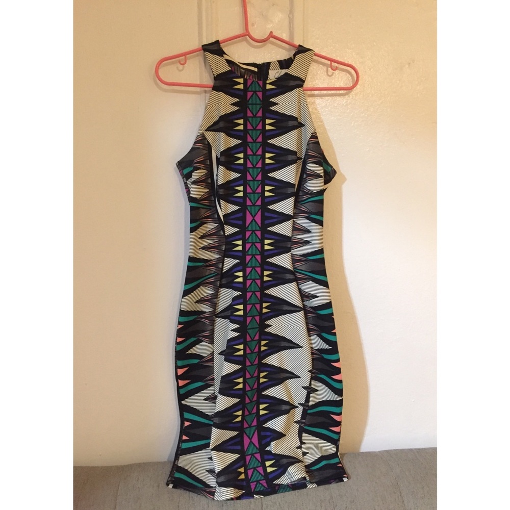 Aztec inspired Bodycon dress